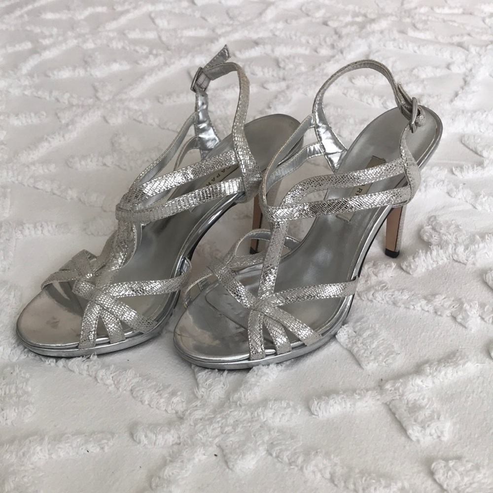 Caparros Silver Heels